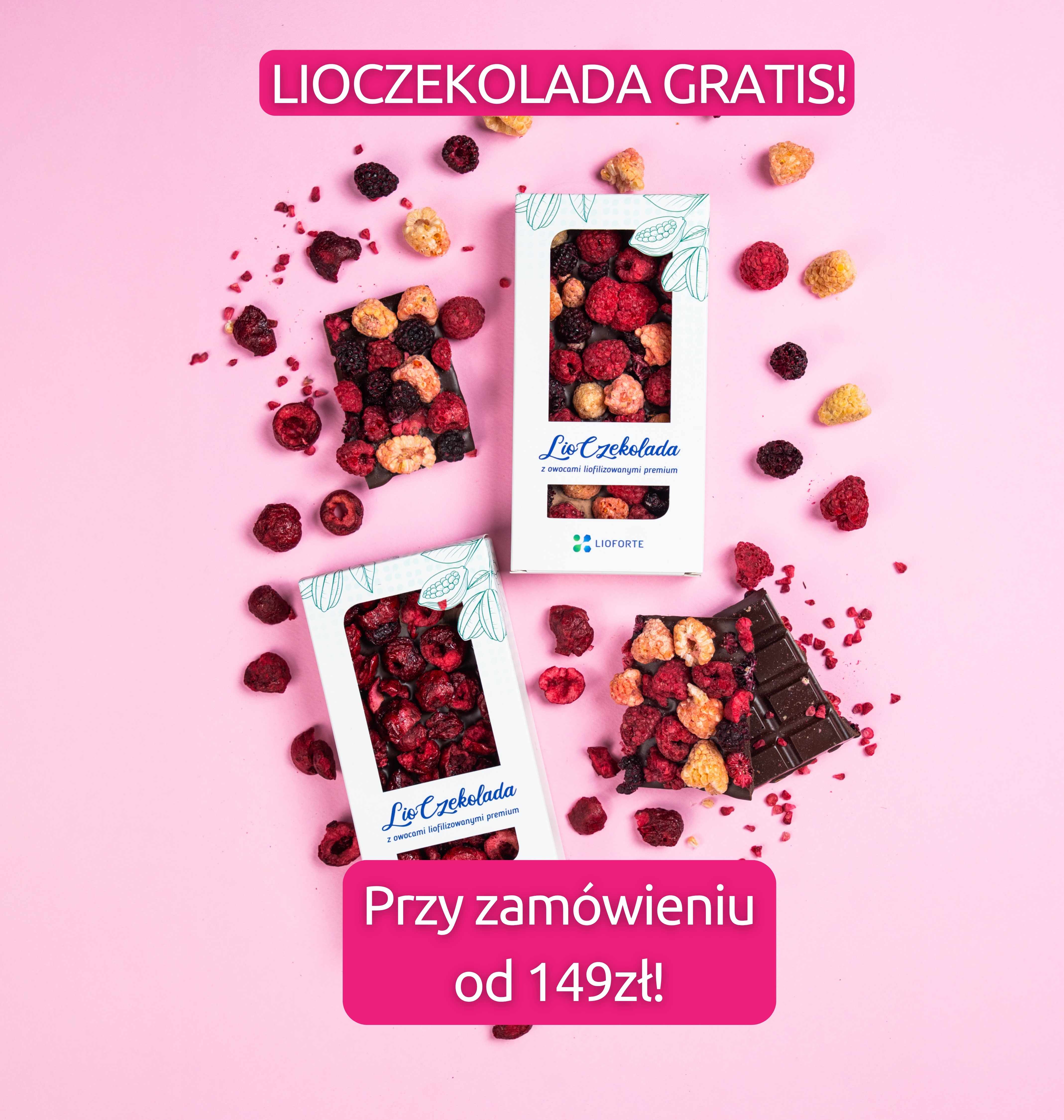 LioCzekolada GRATIS przy zamówieniu od 149 zł